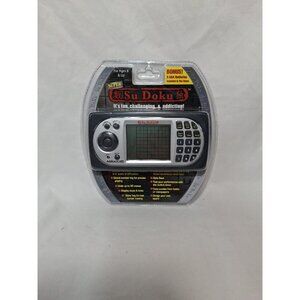 Super Sudoku Handheld Game Maximo SDK-120CL Electronic Puzzles Game Sealed New